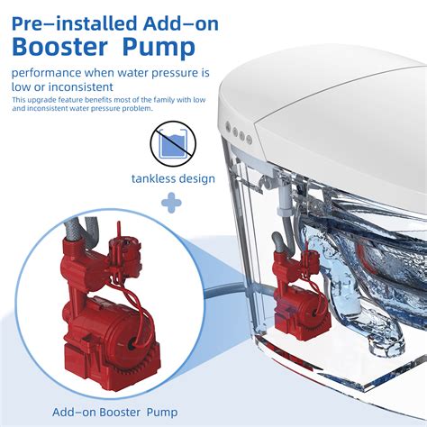 Woodbridge B S Smart Bidet Tankless Toilet Elongated One Piece