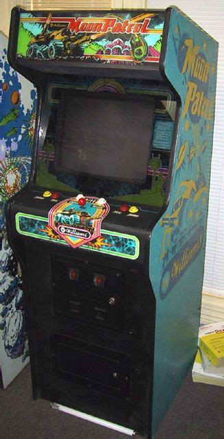 Moon Patrol arcade game by Williams | Arcade games, Arcade game ...