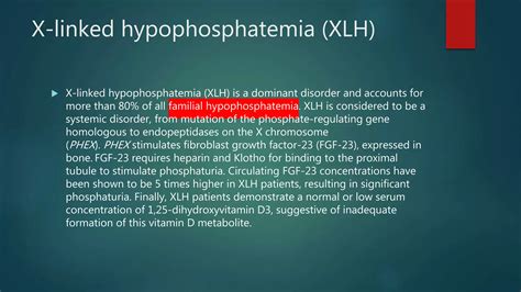 Hypophosphatemic Rickets Ppt