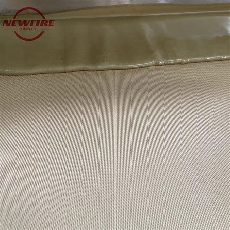 Vermiculite Coated Fiberglass Fabric Fireproof High Temperature