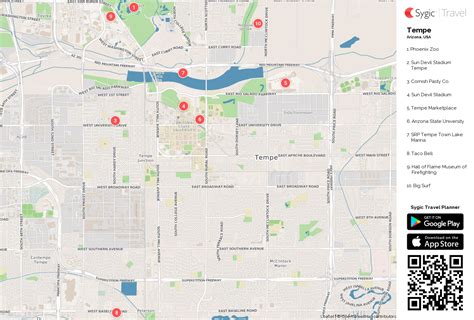 Map Of Tempe Arizona Map Of New Hampshire