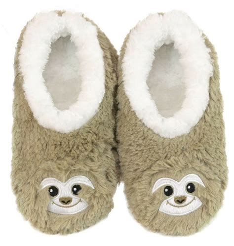 Slumbies Sloth Furry Foot Pals Womens At Mighty Ape Australia