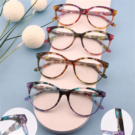 Rgh007 Womens Luxury Glasses Brand Designer Acetate Eyeglasses