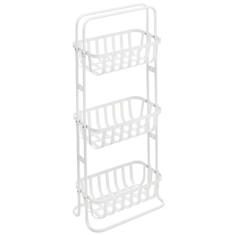 Buy Mdesign 3 Tier Vertical Standing Bathroom Shelving Unit Decorative