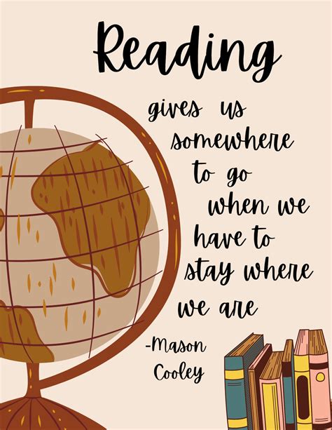 Printable Reading Poster For Classroom Or Homeschool Etsy