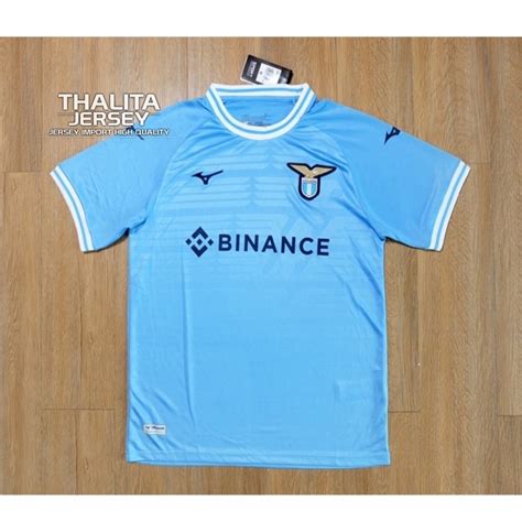 Jual Jersey Baju Sepak Bola Lazio Home Grade Ori Shopee