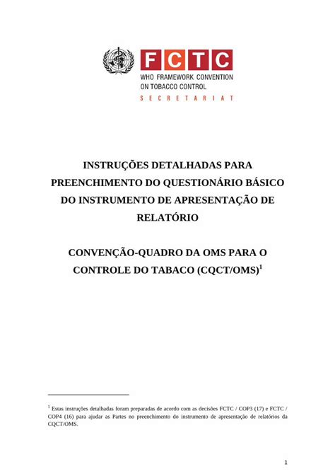 PDF INSTRUÇÕES DETALHADAS PARA PREENCHIMENTO DO 2 SUMÁRIO