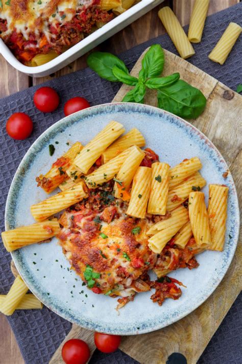 Nudelauflauf Mit Hackfleisch Ganz Einfach