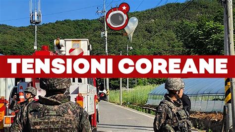 Corea Del NORD Lanciati Oltre 300 PALLONCINI Di SPORCIZIA E FECI Ft