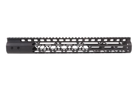 Guntec Usa Air Lite Ar 15 Handguard M Lok Black 15