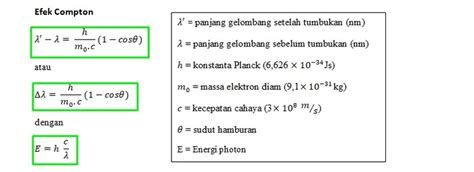 Contoh Soal Efek Compton Dan Pembahasan Meteor