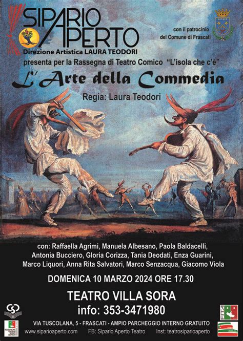 L Arte Della Commedia Sipario Aperto