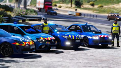 Gta Patrouille En Voiture De Course De La Gendarmerie Lspdfr