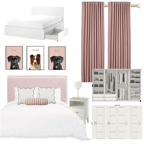 Tina Bedroom Interior Design Mood Board By Eliza Grace Interiors