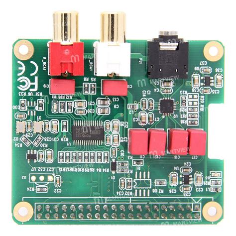 Raspberry Pi HIFI DAC Expansion Board Audio Module For Raspberry Pi 4B