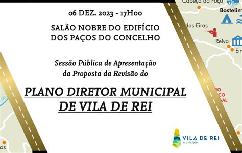 VILA DE REI Município promove sessão pública de apresentação de