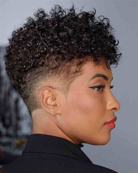 44 Hottest Short Natural Hairstyles For Black Women With Short Hair In