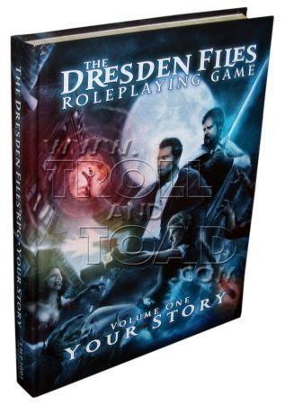 The Dresden Files Book 1: Your Story hardcover core rulebook (Dresden