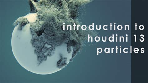 Introduction To Houdini 13 Particles In My Houdini Turorial On Vimeo