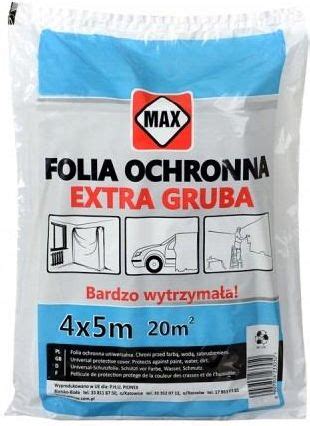 Folie malarskie Max Folia Ochronna Malarska Extra Gruba 4x5m 20m²