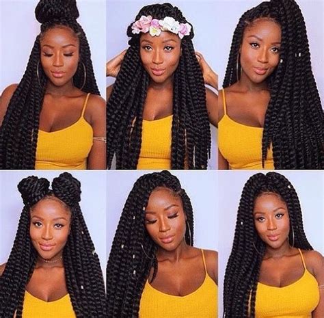 Totally Gorgeous Ghana Braids Hairstyles Imagens Penteados