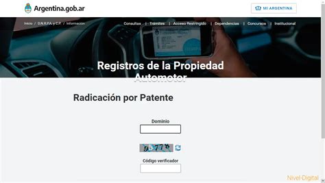 C Mo Saber A Qui N Pertenece Un Auto En Argentina A Trav S De Su