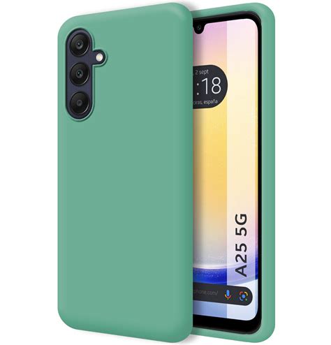 Capa Samsung Galaxy A25 Silky Verde Água Capas De Telemóveis Milhares De Modelos Envios Em