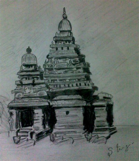 Cool photographs: The Shore Temple- Dravidian architecture