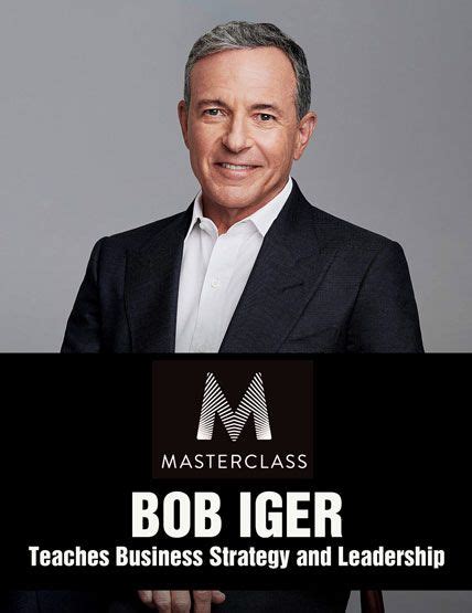 All You Like MasterClass Bob Iger Teaches Business Strategy And