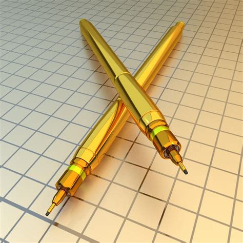 Mechanical Pencil 3d Model Turbosquid 1503379