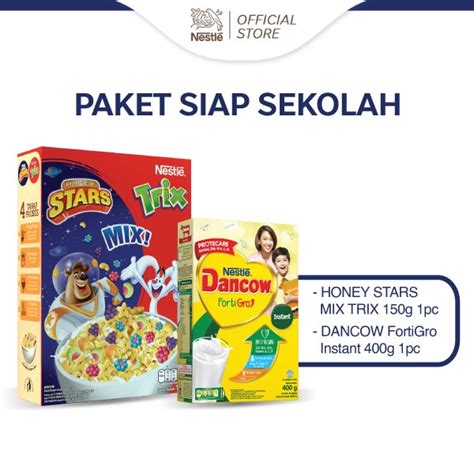 Jual Paket Siap Sekolah Honey Star Mix Trix Dancow Shopee Indonesia