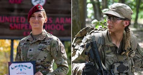 US Army Welcomes First Ever Female Active Duty Sniper War History Online