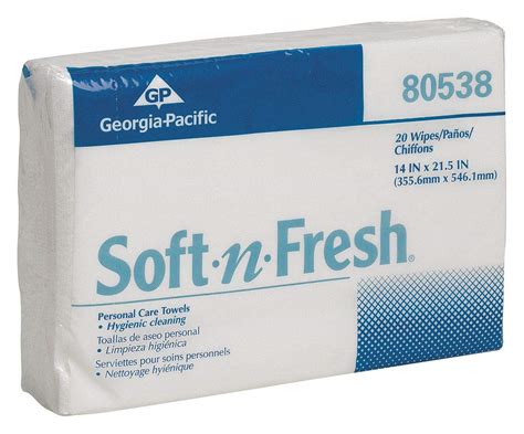 Georgia Pacific 80538 Soft N Fresh Patient Care Disposable Towels 14