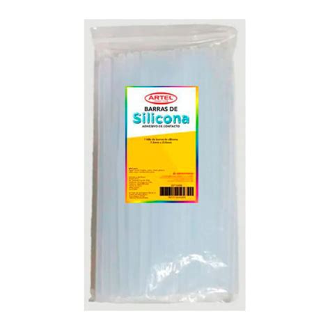 Barra Silicona Transparente Artel 7Mm 1Kilo Artel