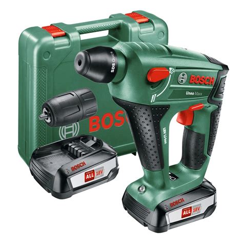 Bosch Akku Bohrhammer Uneo Maxx Inkl X Ah Akku Kaufen Bei Obi