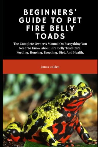 Beginners Guide To Pet Fire Belly Toads The Complete Owners Manual