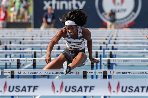 Usatf Womens 100 Hurdles — Pushing It In Every Round Track And Field News