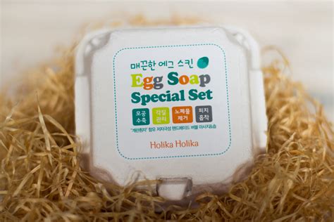 Holika Holika Eggs Soap Нестандартный взгляд на яичные маски Rare Beauty