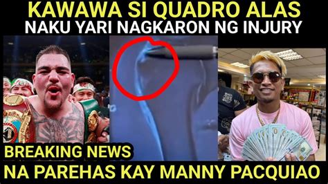 NAKU YARI NAGKARON NG INJURY KAWAWA SI CASIMERO PAREHAS KAY PACQUIAO