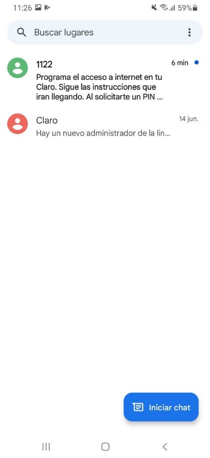 RCS Mensajes Google Cómo activo la App Asistencia Claro Paraguay