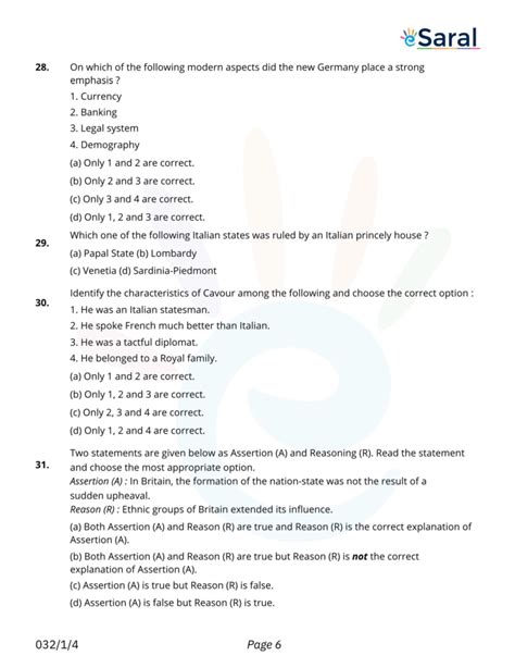 Cbse Class 10 Social Science Question Paper Term 1 Exam 2021 22 Esaral