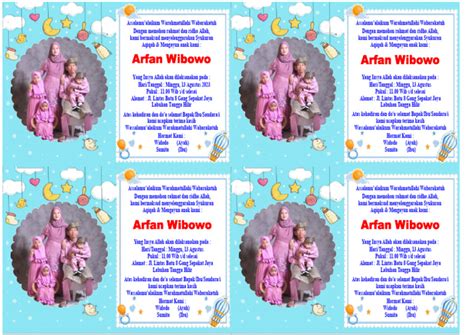Isi Undangan Aqiqah Pdf