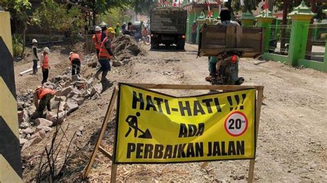 Perbaikan Jalan Kabupaten Di Blora Dapat Dukungan Anggaran Pusat Total