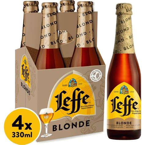 Leffe Blonde Abbey Beer Bottles X Ml Compare Prices Where To