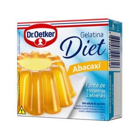 Gelatina De Abacaxi Oetker G Armaz M Dos Importados