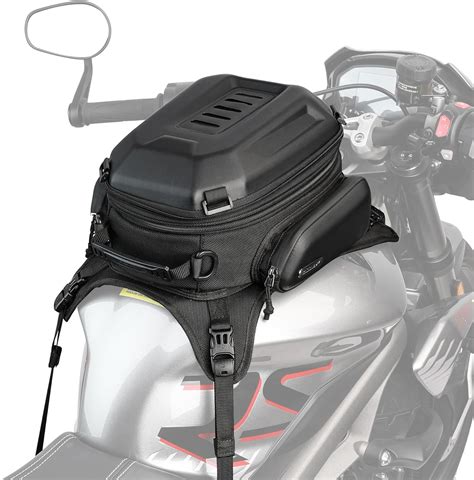 Rhinowalk Borsa Da Serbatoio Per Moto Con Guscio Rigido Impermeabile