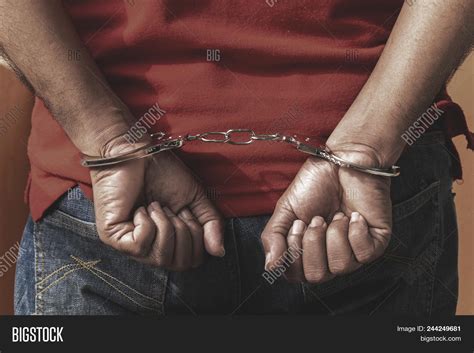 Man Under Arrest Image Photo Free Trial Bigstock