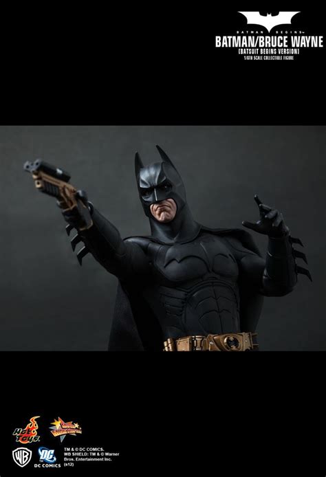 Hot Toys Batman Begins Batman Bruce Wayne Batsuit Begins Version