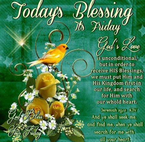 Friday Morning Blessings And Prayers 170 Friday Blessings Images Quotes Pictures And