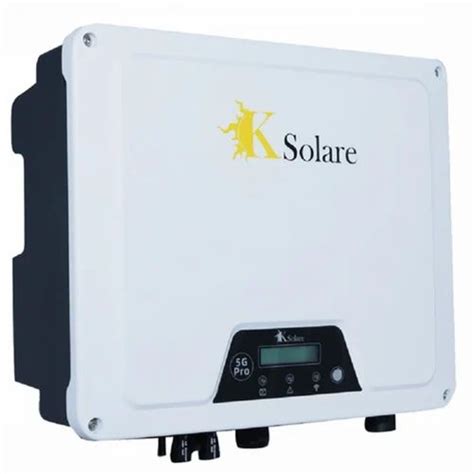 Single Phase K Solar Inverter Capacity Va At Rs Piece In